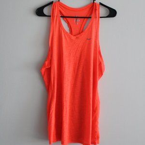 SOLD Nike Dri-Fit Neon Orange Running Tank
